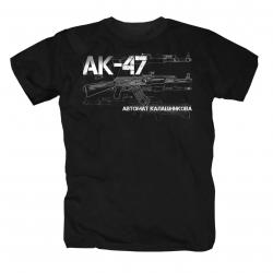 T shirt AK47 armée soviétique manches courtes