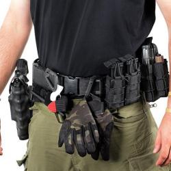 Ceinturon Molle avec sous ceinture Velcro Tan XL