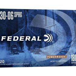 FEDERAL - Cartouches powershok différents calibre en 180gr 308