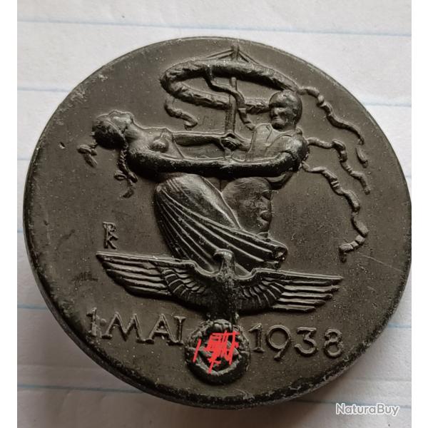 Badge allemand WW2 original dat de 1938
