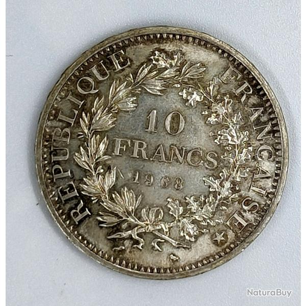 pices de 10 francs 1968