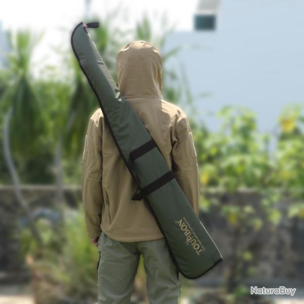 Tourbon-porte-pistolet rembourr, 128CM, tir en Nylon vert