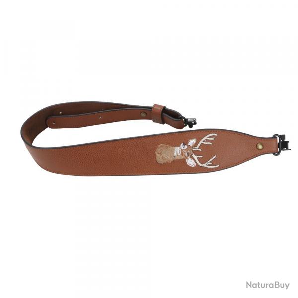 Tourbon-Sangle de Transport en Cuir group pour Fusil Rglable de 67  94cm