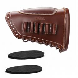 Tourbon-Coussinets de protection en cuir pour fusil de chasse -**DROITE-LIVRAISON GRATUITE