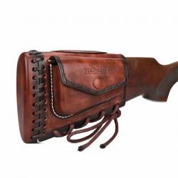 Tourbon-Housse en cuir pour pistolet avec cartouches - LIVRAISON GRATUITE !