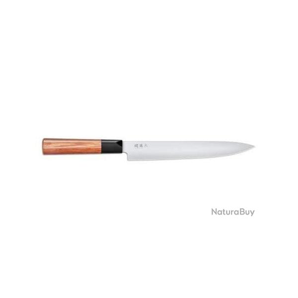 Kai MGR-0200L Seki Magoroku Redwood Couteau Trancheur / jambon lame de 20 cm