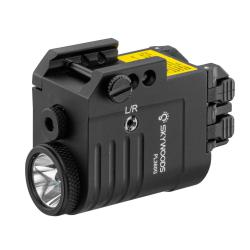 Lampe Orientable SKYWOODS 360 Lumens combo laser vert