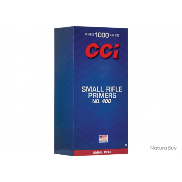 Amorce CCI standard N400 Small rifle 1 boite de 100 amorces