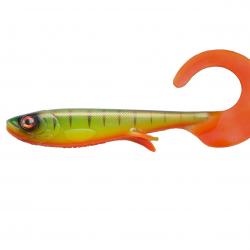 Leurre Souple Wolfcreek Curly 22cm 22cm 75g A l'unité #WC004 - Fire Tiger