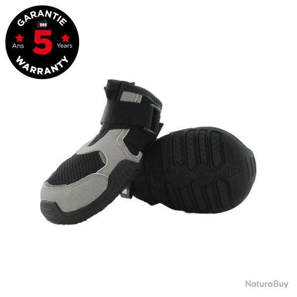 Chaussures pour chien PAD N'PROTECT AIR KHAN Noir taille 45mm I-DOG marque Franaise