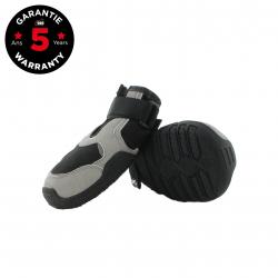 Chaussures pour chien PAD N'PROTECT POLAR KHAN Noir taille 76mm I-DOG marque Française
