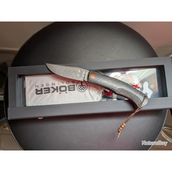 Couteau damas collab Durand-Boker srie limite