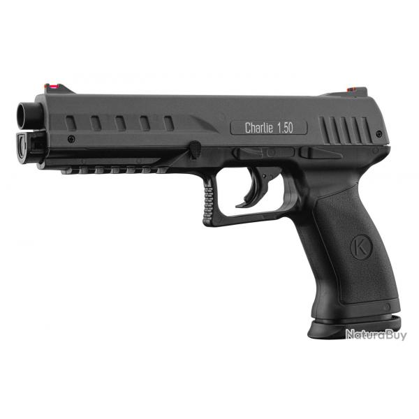 Pistolet Charlie 1.50 - Cal. 50  balles caoutchouc 16J