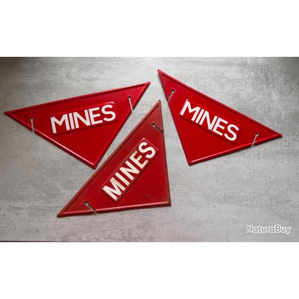 Panneau arme franaise mine