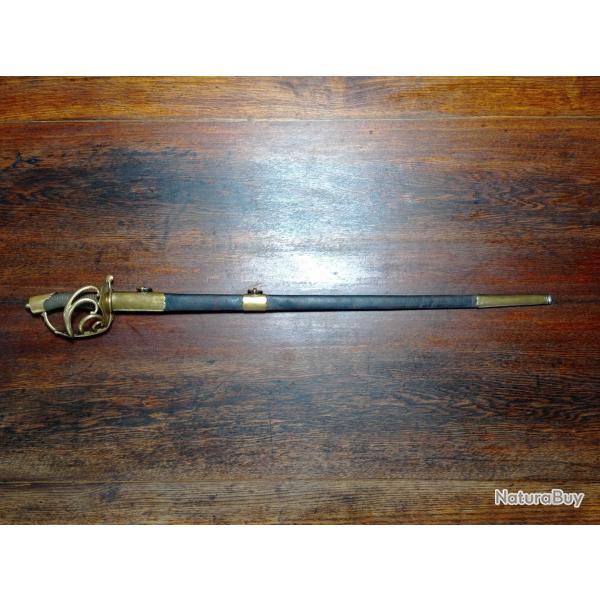 Rare Sabre d'officier de marchausse modle 1787 - ancien rgime / rvolution - Klingenthal - TBE