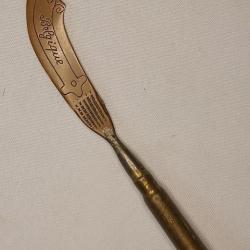 Coupe papier artisanat de tranchées poilu Belgique 14/18