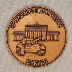 Médaille du 11ème Régiment de Chasseur à Cheval BERLIN FFA