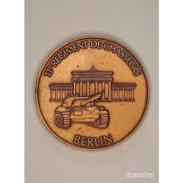 Mdaille du 11me Rgiment de Chasseur  Cheval BERLIN FFA