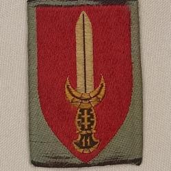 Insigne tissu 11ème Division d'Infanterie guerre d'Algérie