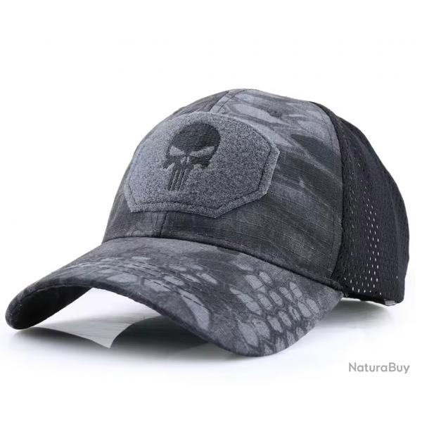 TOP ENCHERE Casquette Tte de Mort, Coloris au choix