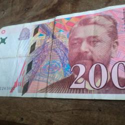 billet deux cent francs  gustave eiffel   / C.052265092/ 1997
