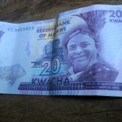 billet 20 kwacha   / CE 9455823