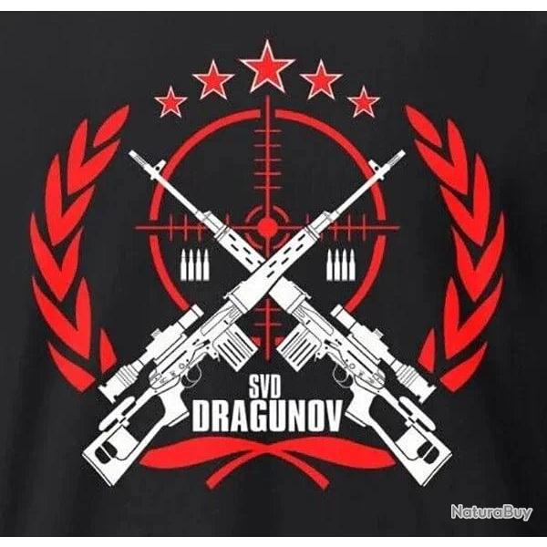 T-shirt sovitique russe SVD Dragunov - XXL