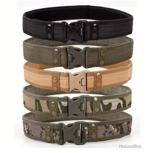 ENCHERE Ceinture tactique reglable coloris au choix