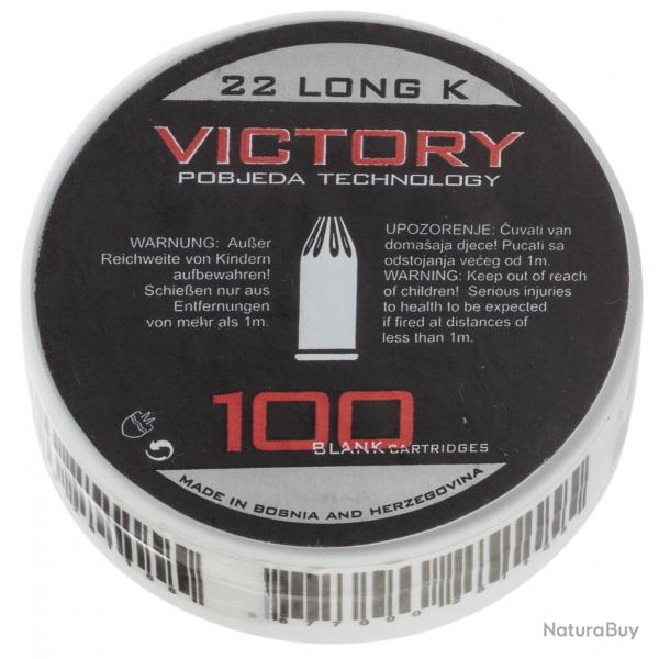 Bote de 100 cartouches 22 Long K