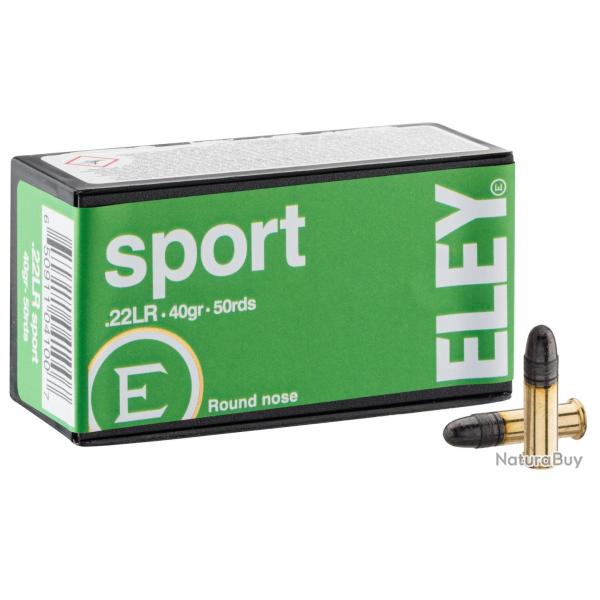 Cartouches Eley Sport cal. 22 LR