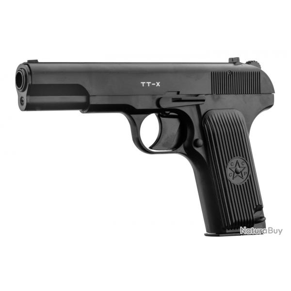 Pistolet CO2 culasse fixe BORNER TT-X Tokarev Cal. 4.5mm BB's