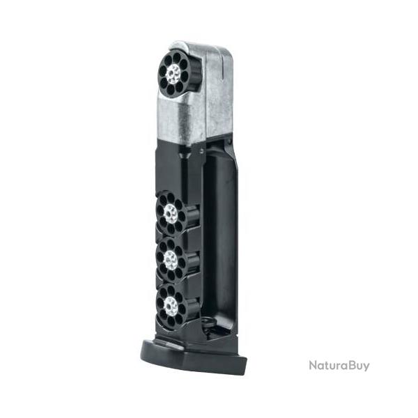 CHARGEUR 8 COUPS GLOCK 17 CAL BB/4.5MM OU 4.5MM - INCL 4 BARILLETS "UMAREX"