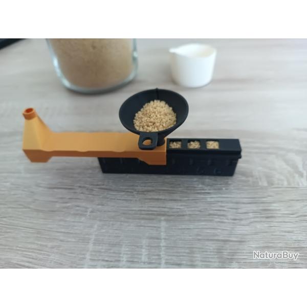 6 Dosettes rapides de semoule 1.2g avec bec verseur et entonnoir