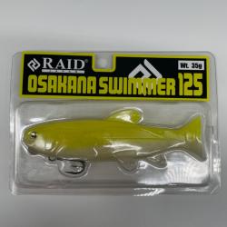 Leurre souple Raid Japan osakana swimmer 125 pearl chart
