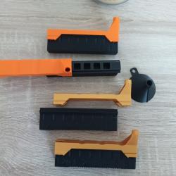 Lot de 4: 2x 6 Dosettes rapides de semoule et 2x 6 dosettes de poudre, avec bec verseur et entonnoir
