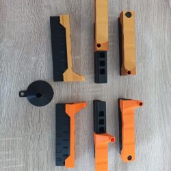 Lot de 6: 3x 6 Dosettes rapides de semoule et 3x 6 dosettes de poudre, avec bec verseur et entonnoir