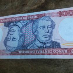 billet banco brasil 100 cruzeiros  / A 7836005140 A