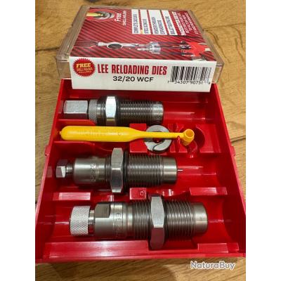 Lee Precision 3-Die Set – 32-20 WCF (Winchester) – Steel #90751 – Made In USA