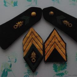 LOT DE GARDE ET EPAULETTES  DE LA  LEGION ETRANGERE