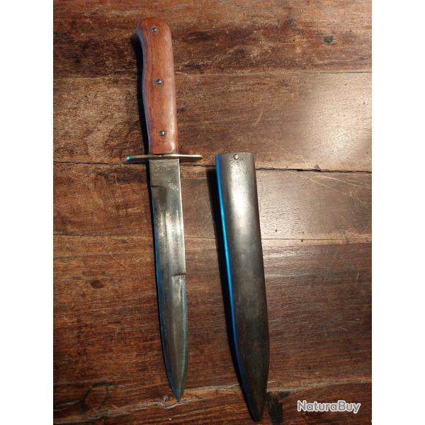 Belle Reproduction Luftwaffen-kampfmesser Couteau de botte Allemand WW2
