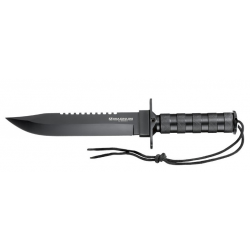 Böker Magnum 02MB935 Couteau à lame fixe de survie - Modèle " Survivalist "