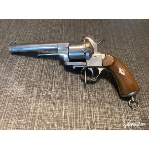 Revolver  Broche Auguste Francotte 12 mm