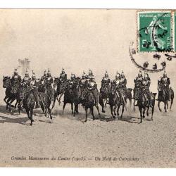 CPA - Grandes Manoeuvres Du Centre 1908 - Un Raid De Cuirassiers-N°1046