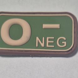 Patch velcro silicone O négatif
