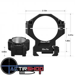 Colliers DISCOVERYOPT 6061 34 mm Médium 1.26"