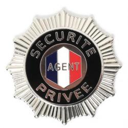 Médaille : "SECURITE PRIVEE" porte carte.