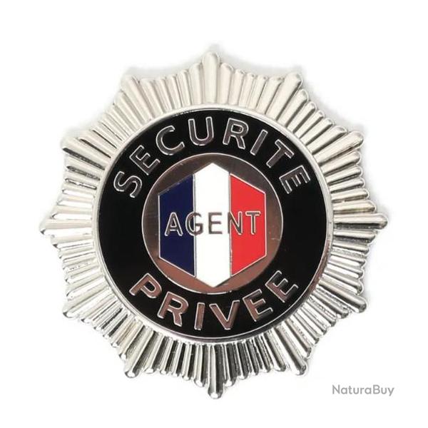 Mdaille : "SECURITE PRIVEE" porte carte.