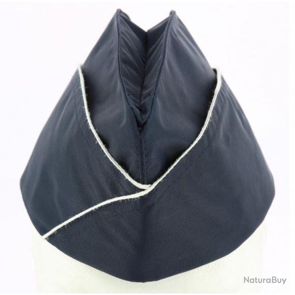 Calot PM bleu marine liser blanc 55