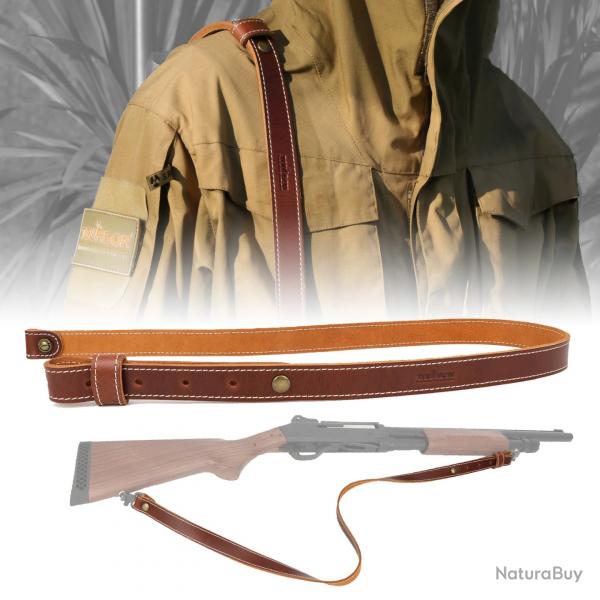 Tourbon-sangle dclenche, peau de vache, 109cm -** Sling Only LIVRAISON GRATUITE