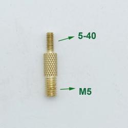 adaptateur double male pour baguette de nettoyage - M5 vers 5-40